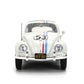 Jada Herbie The Love Bug Volkswagen Beetle Hollywood Rides 1:24 Die-Cast Vehicle with Tire Rack Toys