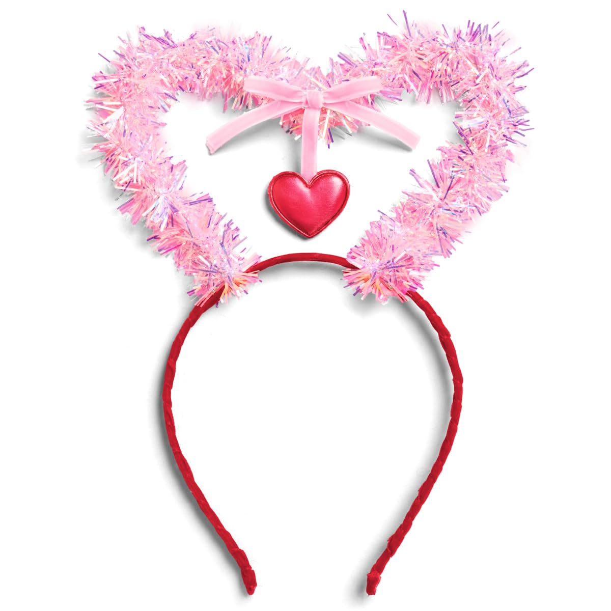 xo, Fetti Valentine Heart Headband | Pink Heart, Classroom, Vday Party Hair Accessory, Galentines, Girls Night