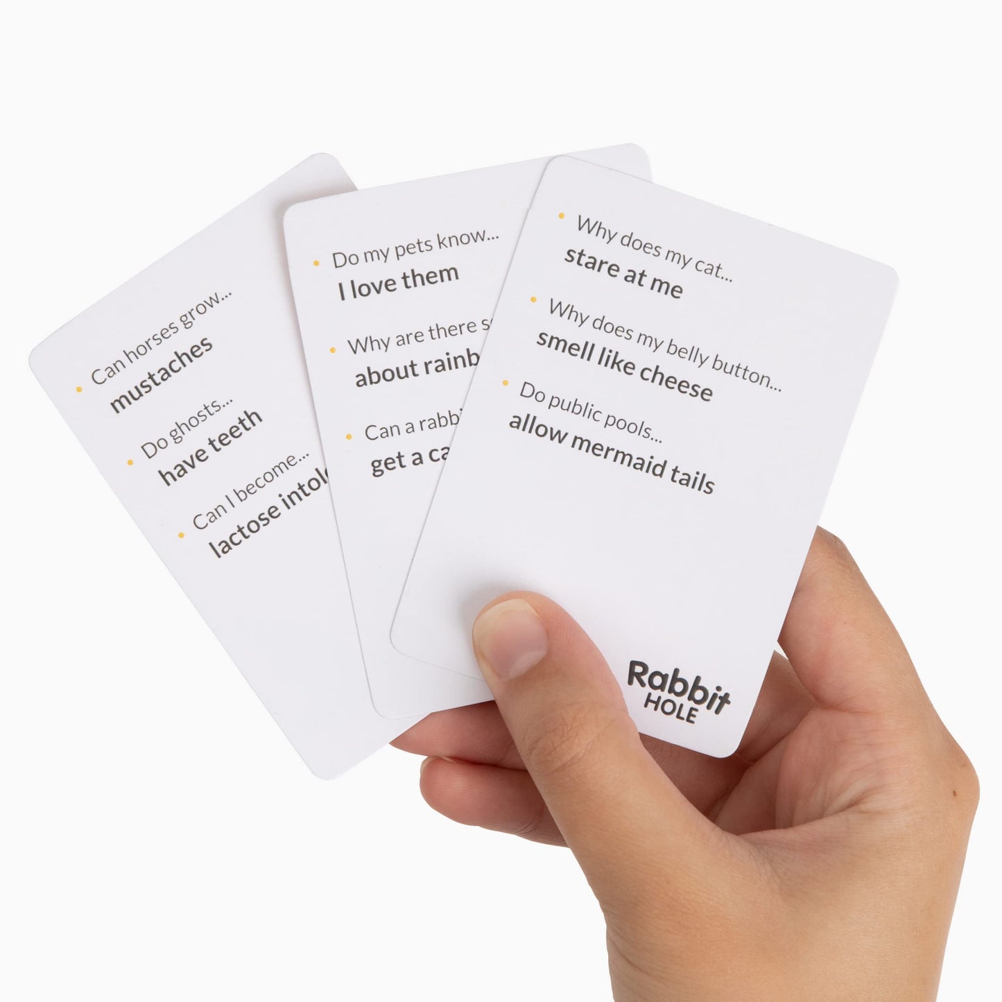 RABBIT HOLE Party Game + Expansion Set - The “What Will Your Friends Fall for?” Family Card Game - for Kids, Tweens, Teens, College Students, Adults