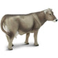 Safari Ltd. Brown Swiss Cow Figurine - Detailed 5.25" Plastic Model Figure - Fun Educational Play Toy for Boys, Girls & Kids Ages 3+