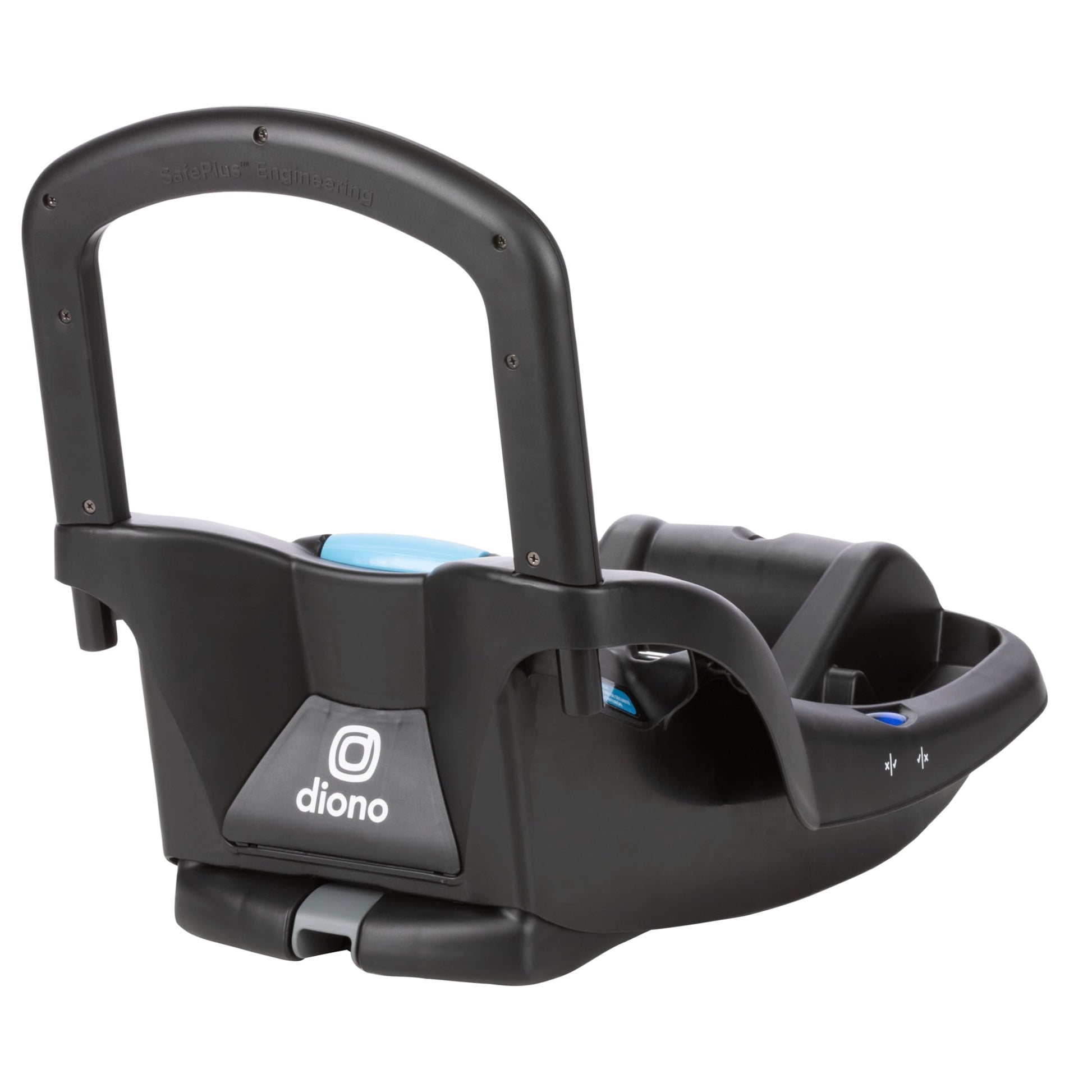 Diono LiteClik30 R and RX SafePlus Base, Stay-in-Car Base for Second Vehicle, Compatible with LiteClik30 R and RX SafePlus Car Seats, Features Steel