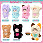 XiDonDon Vinyl Face Plush Doll Action Figures Collectible Toys (Single Box)