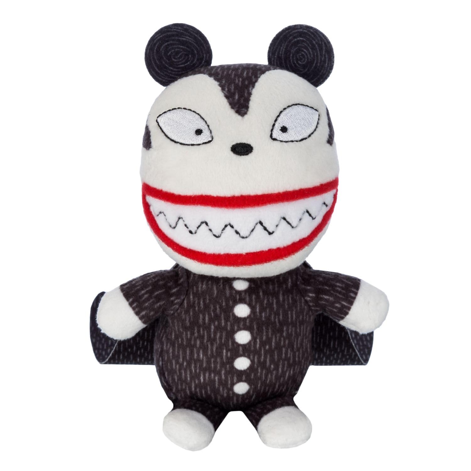Disney Store Official The Nightmare Before Christmas: Vampire Teddy Bear 5.5-Inch Magnetic Shoulder Plush - Authentic Small Collectible for Fans
