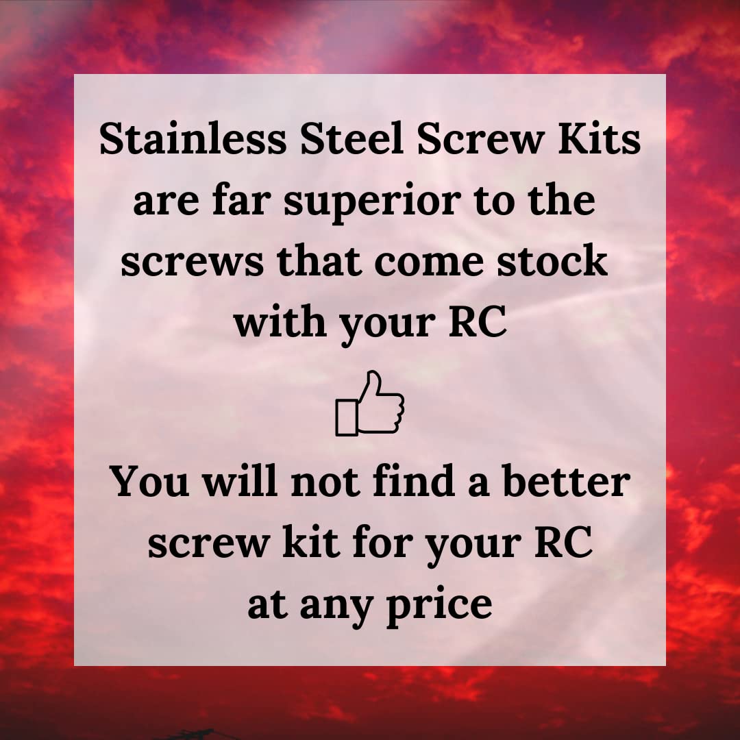 RCScrewZ Stainless Steel Screw Kit ara029 Compatible with Arrma RC Kraton 6s BLX Ver.4 (#106040)