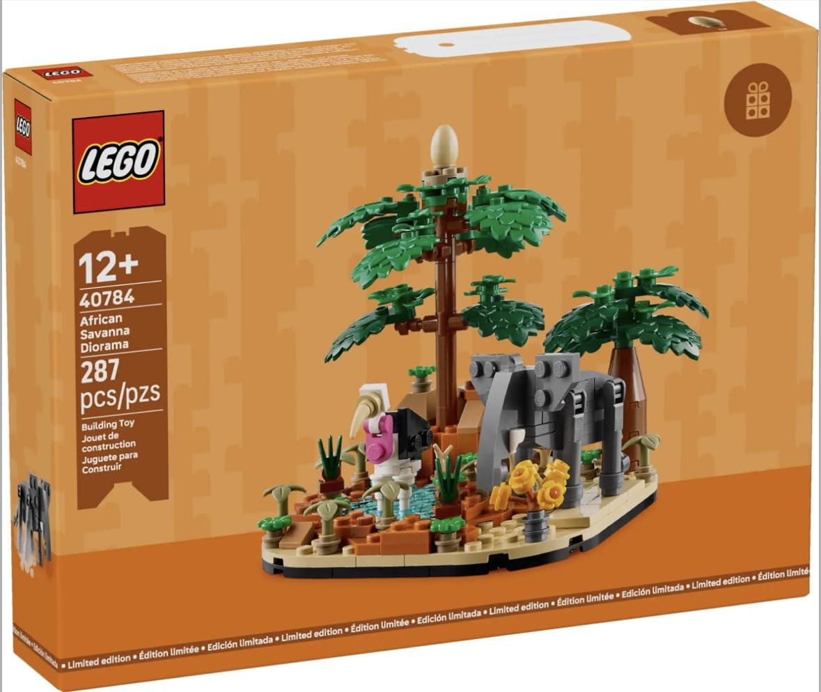 LEGO African Savanna Diorama 40784