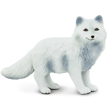 Safari Ltd. Arctic Fox Figurine - Detailed 3.25" Plastic Model Figure - Fun Educational Play Toy for Boys, Girls & Kids Ages 3+