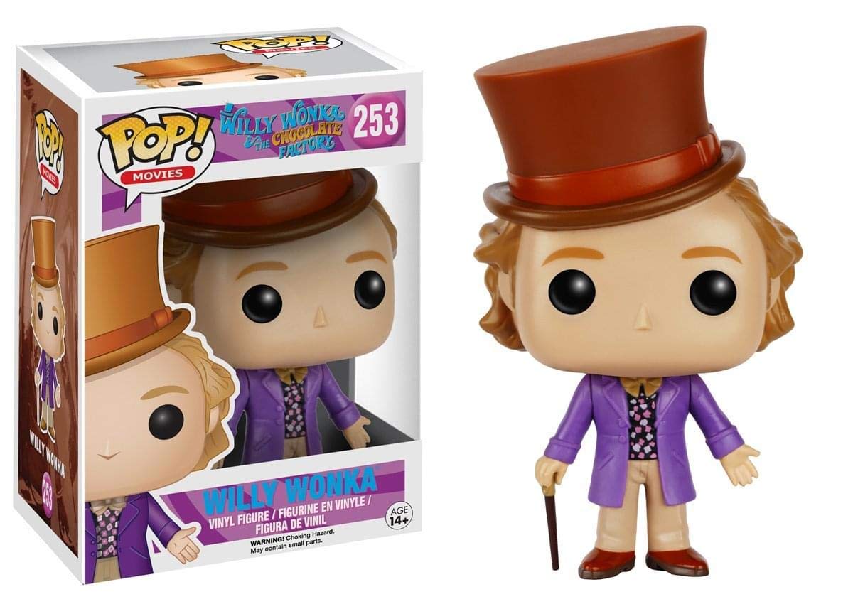 Funko Pop Movies: Willy Wonka-Willy Wonka Action Figure