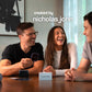 NO MORE SMALL TALK: Quotes & Questions for Meaningful Connections - Conversation Card Game by Nicholas John