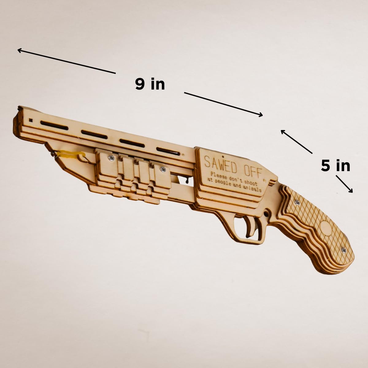 Caliber Gourmet Shot Gun Wood Puzzle