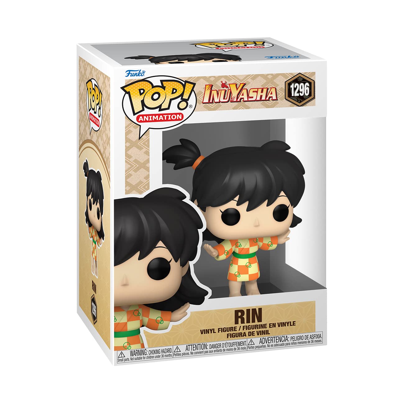 Funko POP! Animation: Inuyasha - Rin - Collectable Vinyl Figure - Gift Idea - Official Merchandise - for Kids & Adults - Anime Fans - Model Figure for