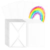 50 Sets Pure Watercolor Cards with Envelopes, 140lb/300GSM Cotton Watercolor Paper Cards,Used for Art and Painting Creative Thank-You Letters, 5x7