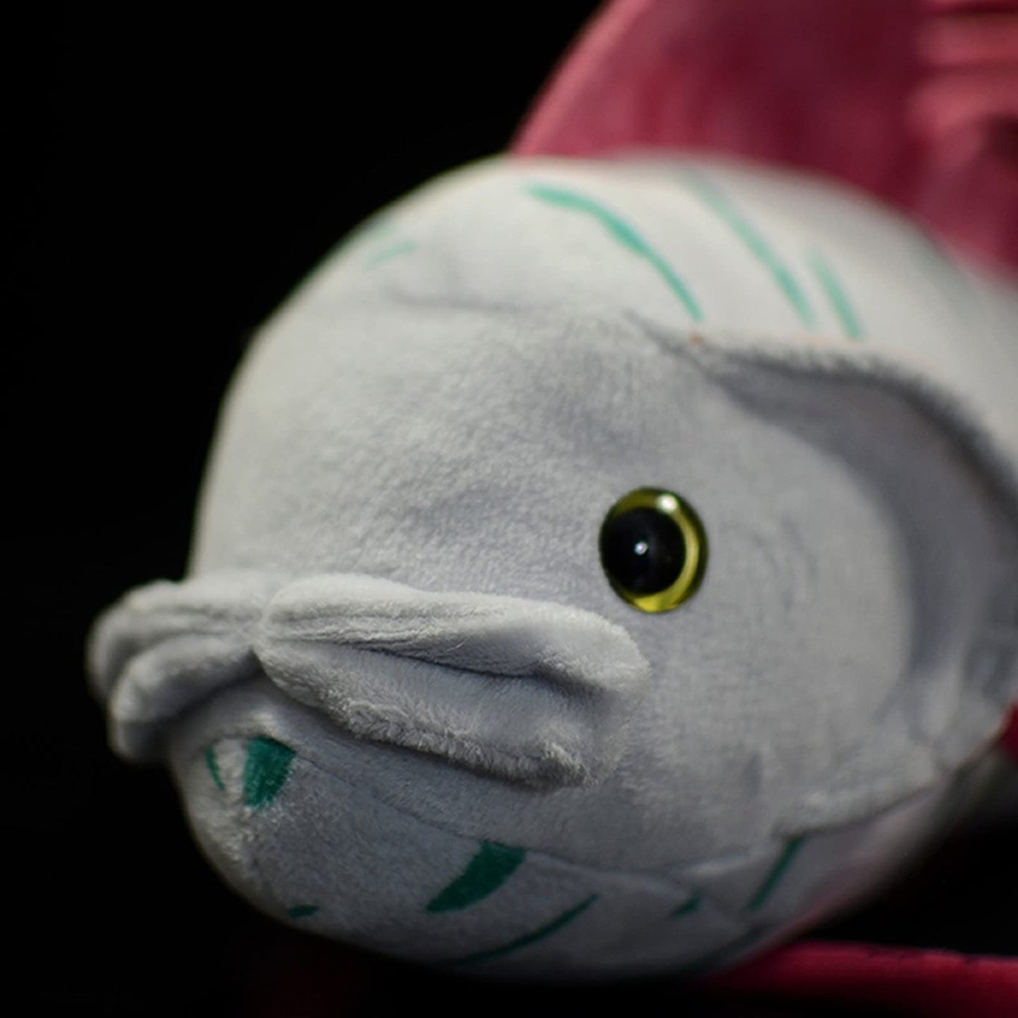 BABY FRANKIEZHOU Simulation Oarfish Stuffed Animals 26inch, Cute Soft Oarfish Fish Plush Toy Children Room Decoration Pillows…