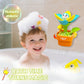 Bath Toys for Toddlers Age 1 2 3, Interactive Bloom Bathtub Toys for Bathtime Fun, Kids Bath Tub Shower Playset, Infant Baby Girls Boys Birthday Gift