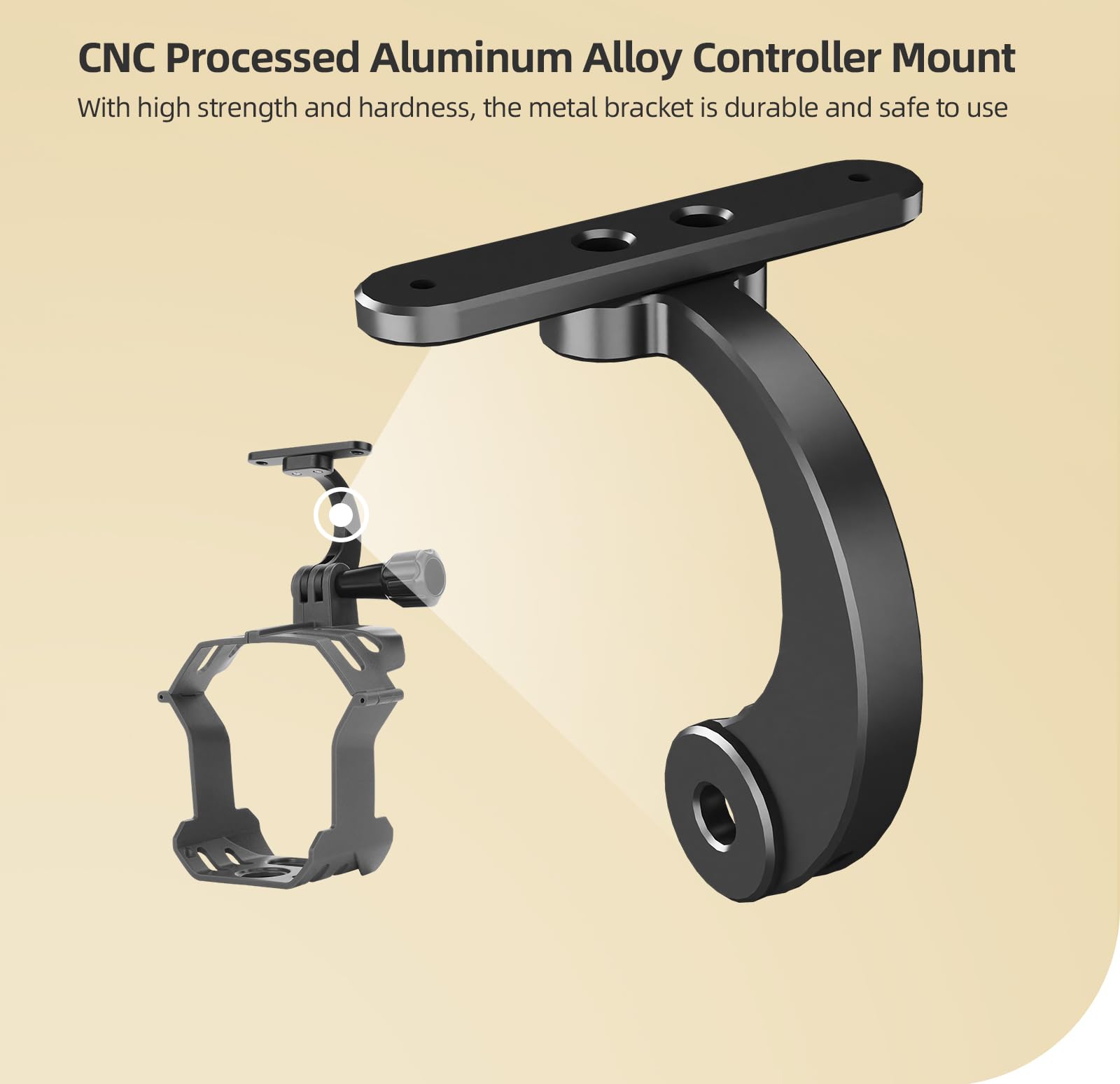 BTG Handheld Stabilizer Hand Holder for DJI Mavic 3/Mavic 3 Pro/Mavic 3 Classic DJI RC Remote Controller Accessories Handheld