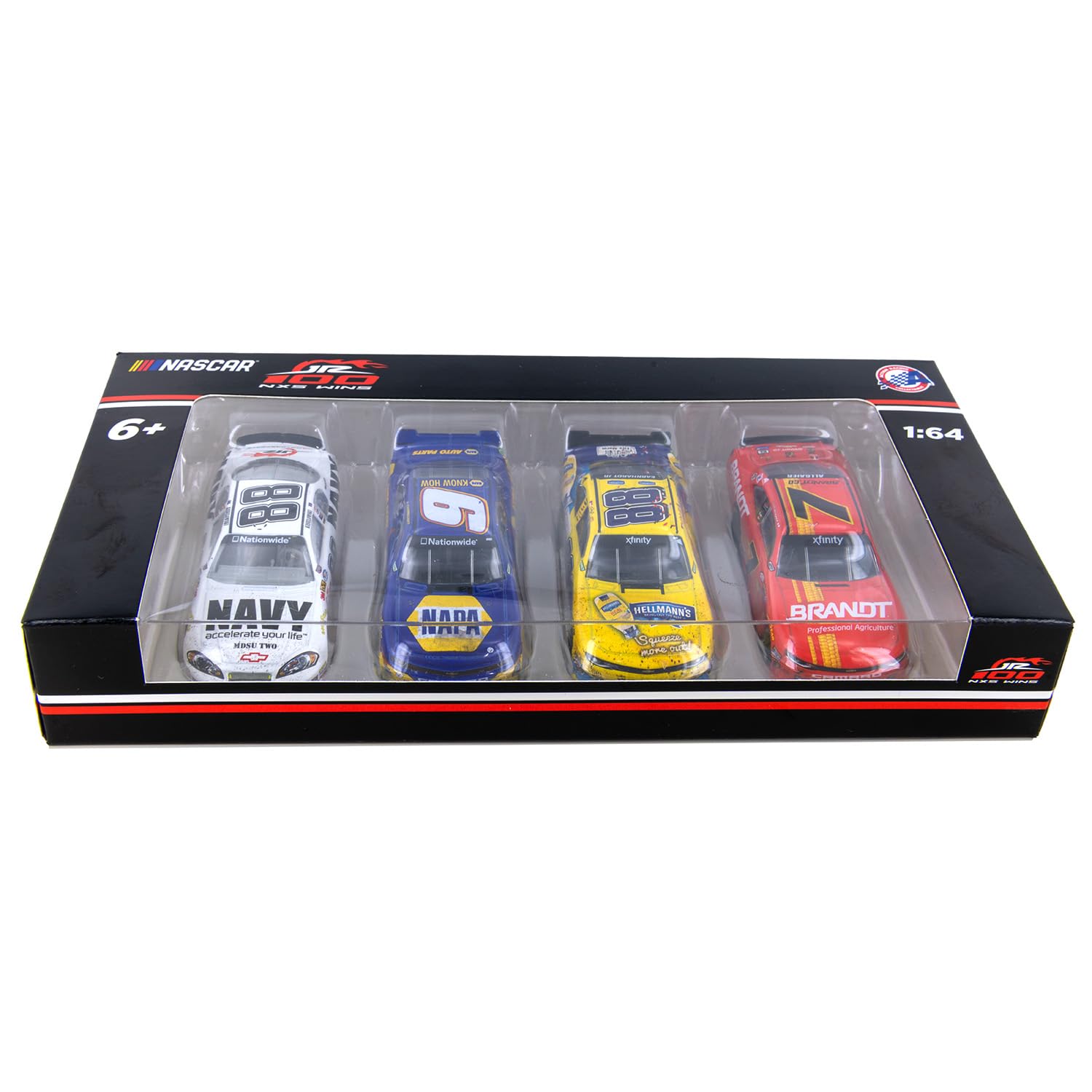 JR Motorsports 100 Wins Xfinity Series Milestone Race Wins Dale Earnhardt Jr 2025 Diecast Set 1:64 Scale