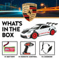 Porsche GT3 RS 1:10 Electric RC Car, 2.4GHz, Rechargeable Battery