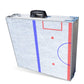 PARTYPONG 8-Foot Folding Beer Pong Table - Hockey Rink Edition (Base Model)