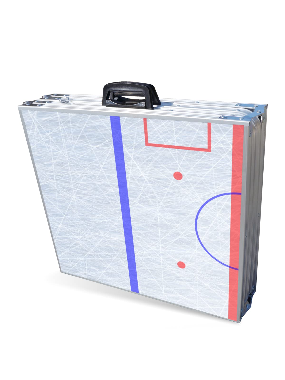 PARTYPONG 8-Foot Folding Beer Pong Table - Hockey Rink Edition (Base Model)
