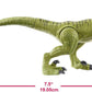 Jurassic World Toys Savage Strike Dinosaur Figure, Smaller Size, Attack Move Iconic to Species, Movable Arms & Legs, Great Gift for Ages 4 Years Old