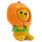 Disney Store Official Mini Mix-Its Plushies - Halloween Pooh - Cute Stuffed Animals - Mix & Match Detachable Hats - Hook and Loop Strap - Plush Toys