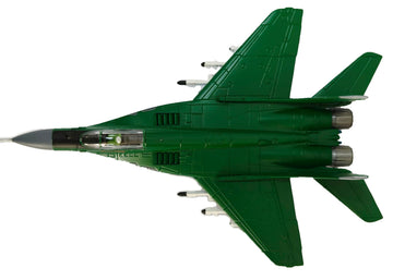 LATUROP 1/100 MIG-29A Fighter Jet Model, Metal Pre-Assembled Aircraft, Alloy Simulation Airplane for Collection and Gift.
