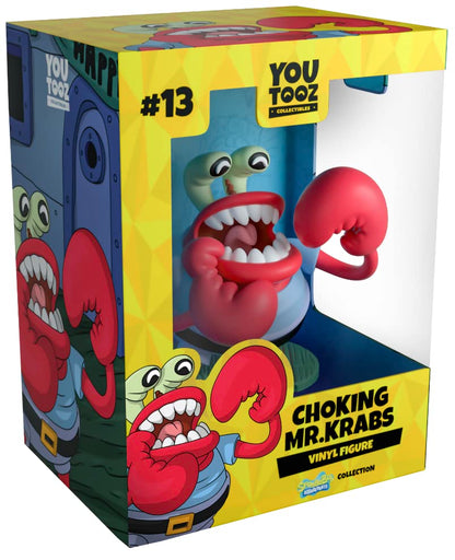 Youtooz Spongebob Squarepants Choking Mr. Krabs 3.6" Vinyl Figure