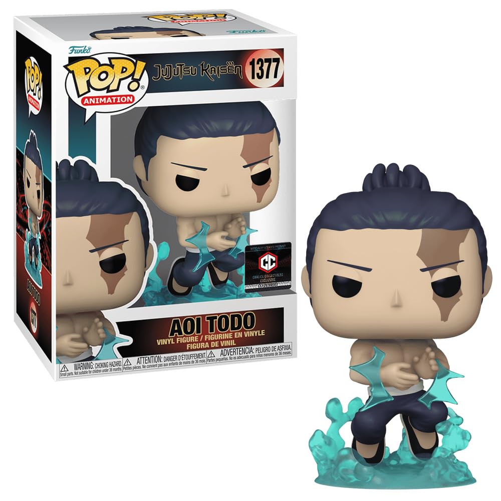 Funko Pop! Animation: Jujutsu Kaisen - Aoi Todo Special Edition Multicolor Exclusive Vinyl Figure #1377 - Common Only
