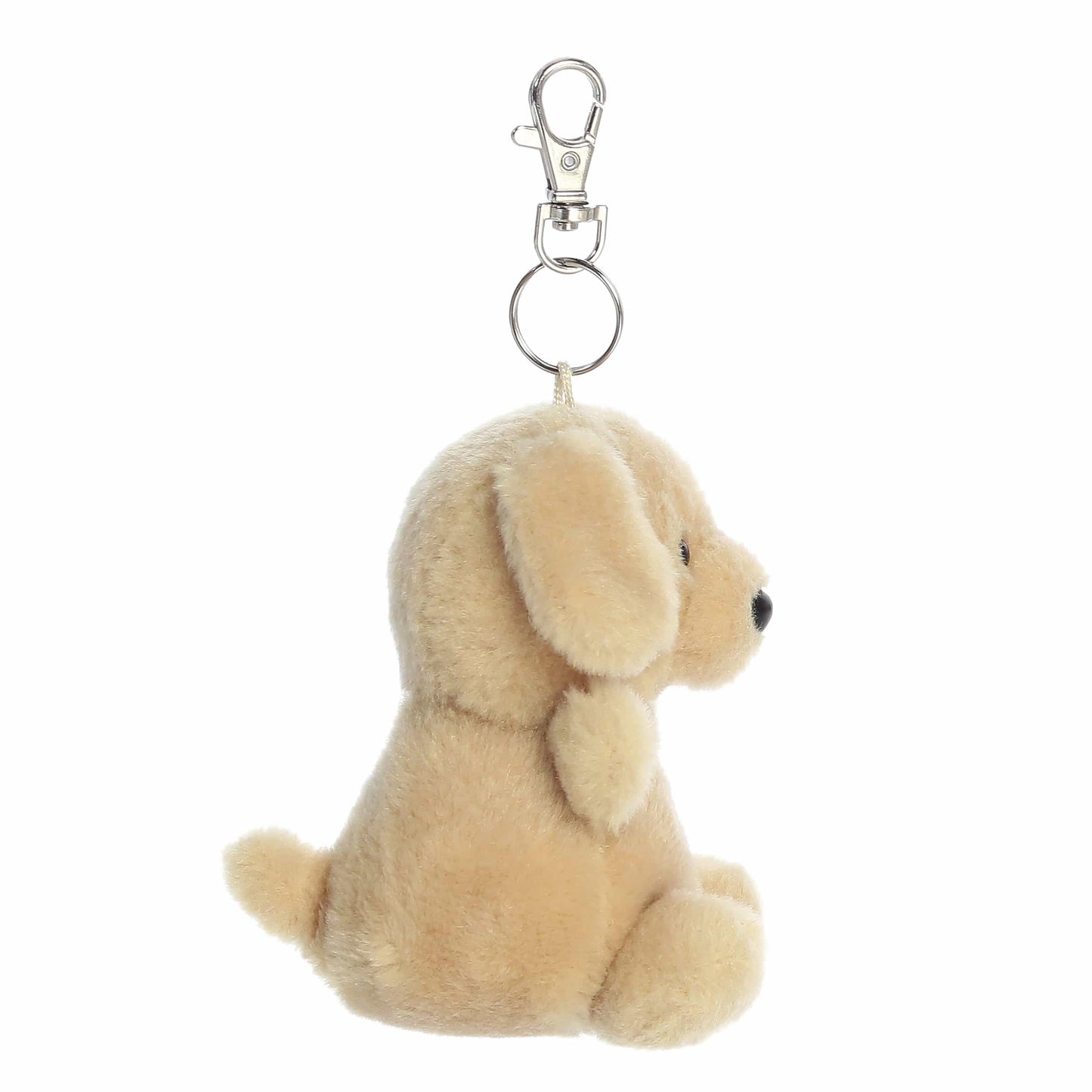 Aurora® Adorable Palm Pals™ Sunny Lab™ Clip-On- Fun Collectible Plush for Kids and Adult Collectors - Perfect for Backpacks and Birthday Gifts - Brown