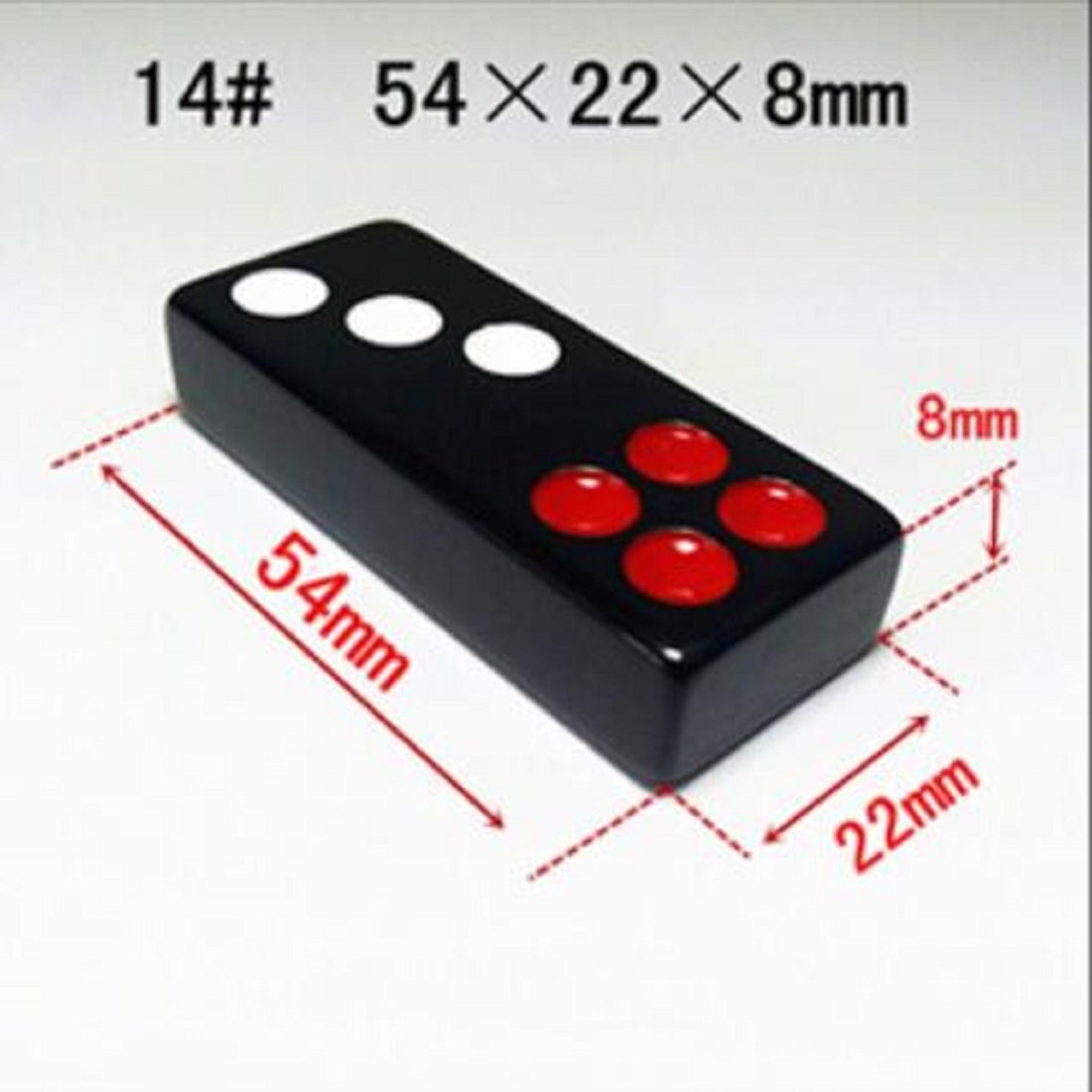 fengshuisale Club Alex Luxury Domino Set Perfect for Dominoes, Mexican Train Chickenfoot W3180