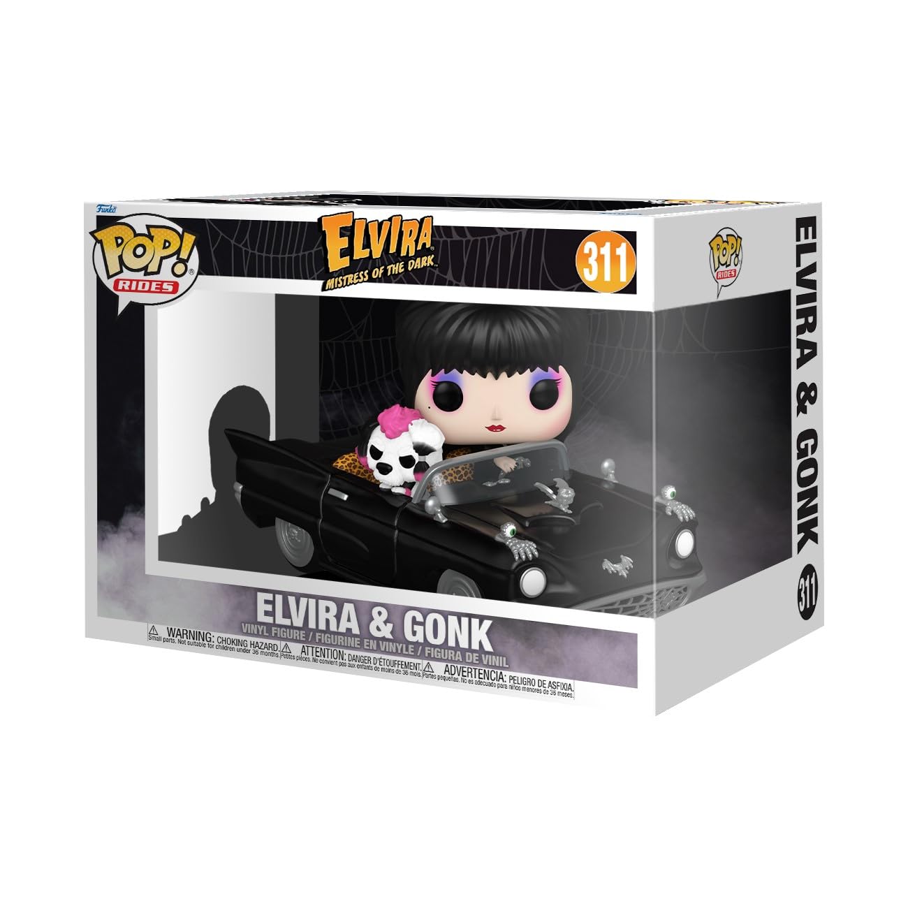 Funko POP! Rides Deluxe: Elvira Mistress of the Dark with Macabre Mobile