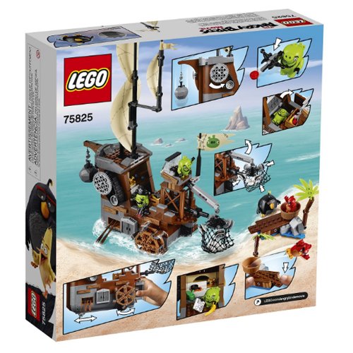 LEGO Angry Birds 75825 Piggy Pirate Ship Building Kit (620 Piece)