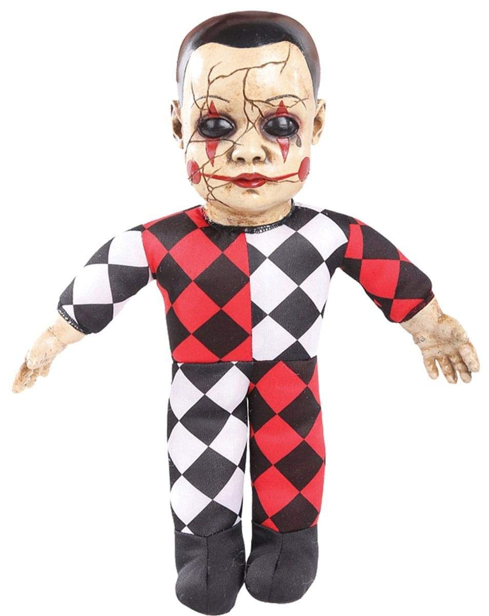 Morris Costumes Hellequin Haunted Doll Prop