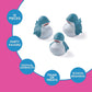 Fun Express Shark Rubber Duckies - Toys - VBS Vacation Bible School Supplies/Decor - 12 Pieces