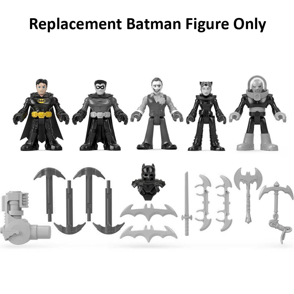 Replacement Part for Imaginext Super Surround Batcave Playset - GMP48 ~ Replacement Batman Figure