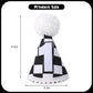 YOUAME Race Car 1st Birthday Hat - Party Decorations, Boy Outfit, Plaid Crown, Racing First Photo Prop