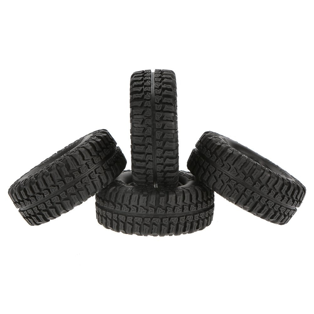 Goolsky 4Pcs Austar 1.9" 100mm 1/10 Scale Tires for 1/10 RC4WD D90 Axial SCX10 RC Rock Crawler
