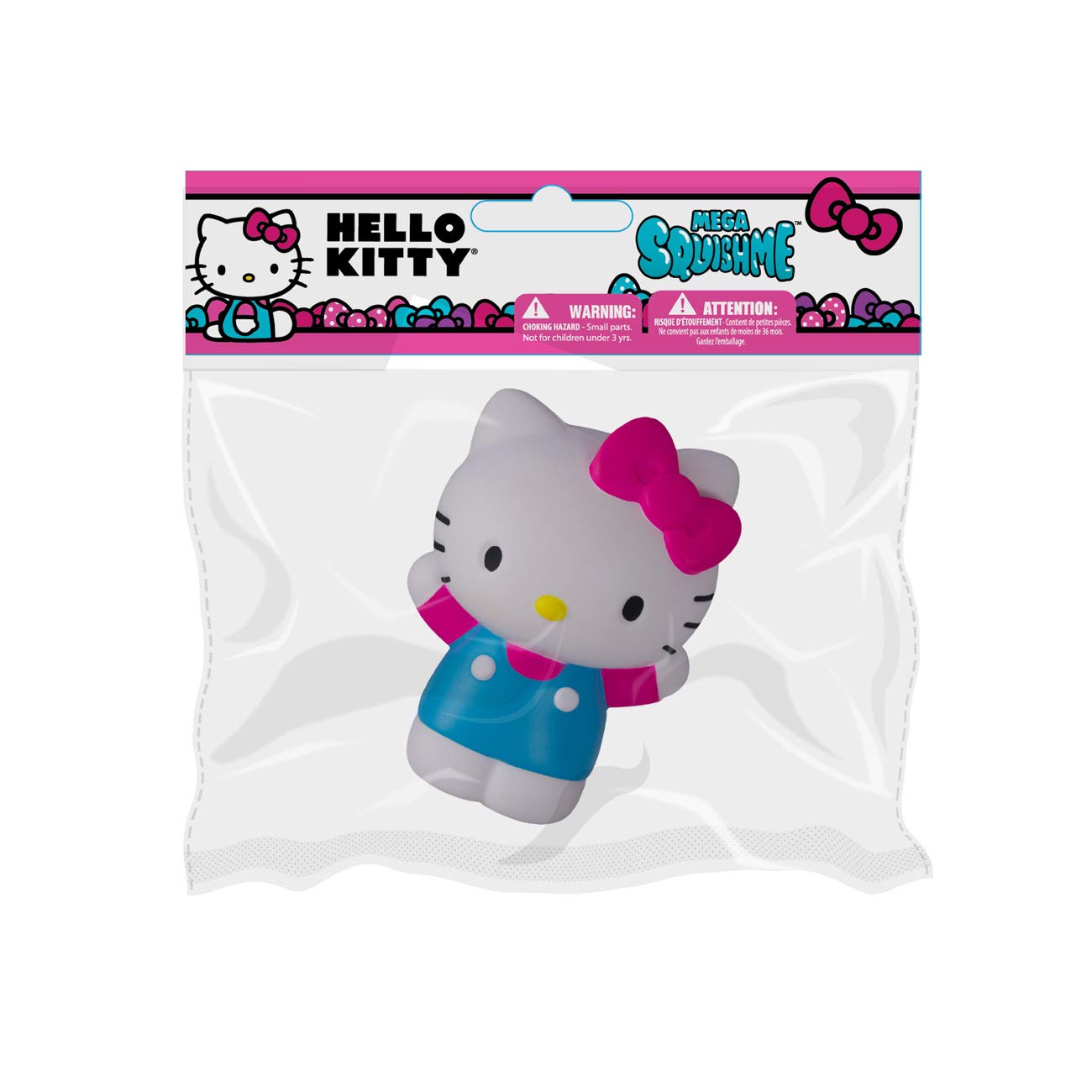 Hello Kitty Mega SquishMe 6? Slow-Rising Memory Foam Plush - Official Sanrio Collectible by Just Toys LLC