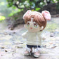 niannyyhouse White Hoodies Without Pocket Dark Blue Jeans 7.8in?20cm? Plush Humanoid Stuffed Doll Clothes (White)