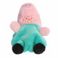 Aurora® Playful Peppa Pig™ Daddy Pig Palm Pals™ Stuffed Animal - Officially Licensed Toys for All Fans - Perfect for Birthdays, Adults and Kids All