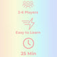Rainbow The Card Game - Amazingly Fun and Easy to Learn Card Game 2-6 Players
