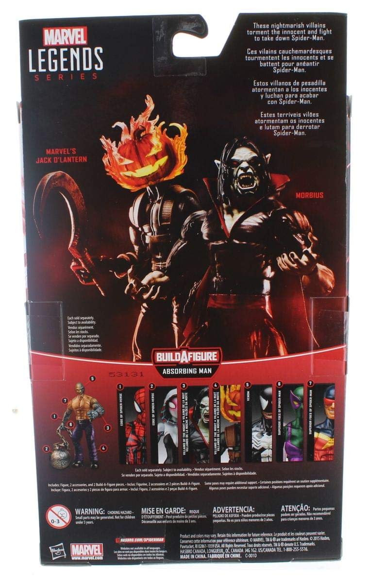 Marvel Legends Series: Villains of the Night: Morbius