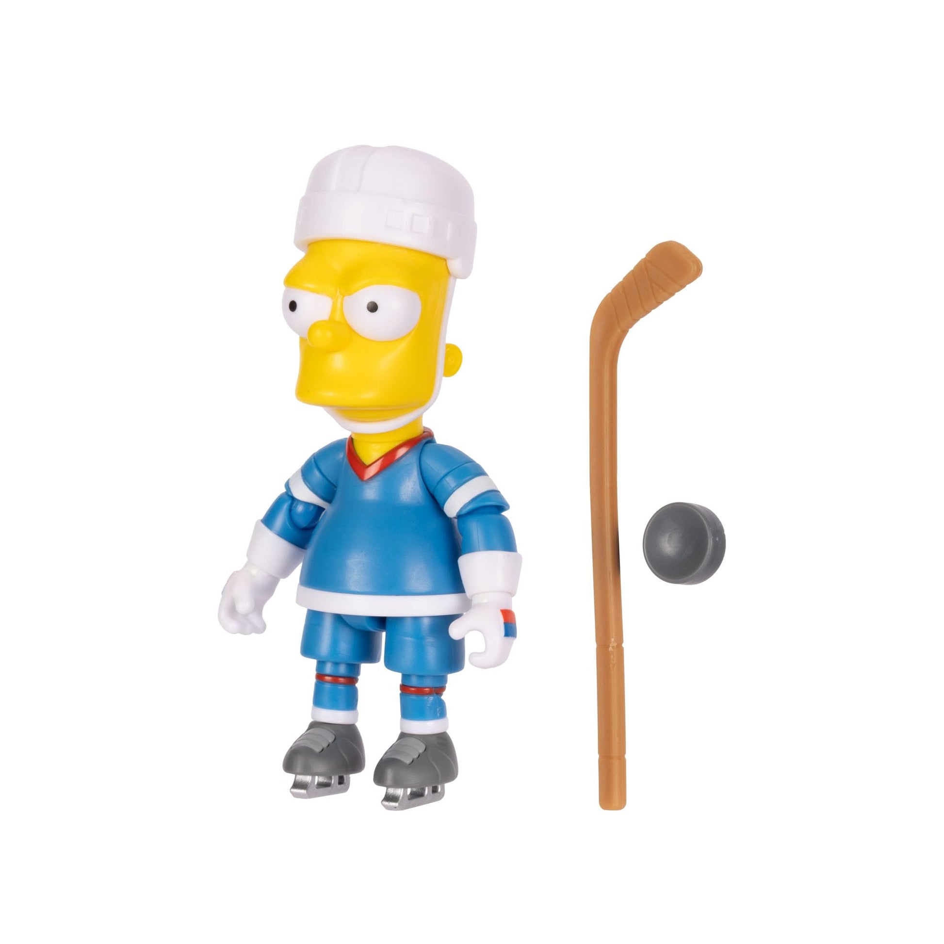 The Simpsons Action Figures 5-Inch Hockey Bart with Hockey Stick & Puck