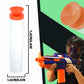 TORMEN Refill Suction Darts,Compatible for Nerf Elite Series Blasters Toy Guns-Glow in The Dark,White 100Pcs
