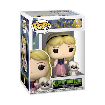 Funko Pop&Buddy: The Black Cauldron - Eilonwy and Gurgi with Gurgi - Collectable Vinyl Figure - Gift Idea - Official Merchandise - Toys for Kids &