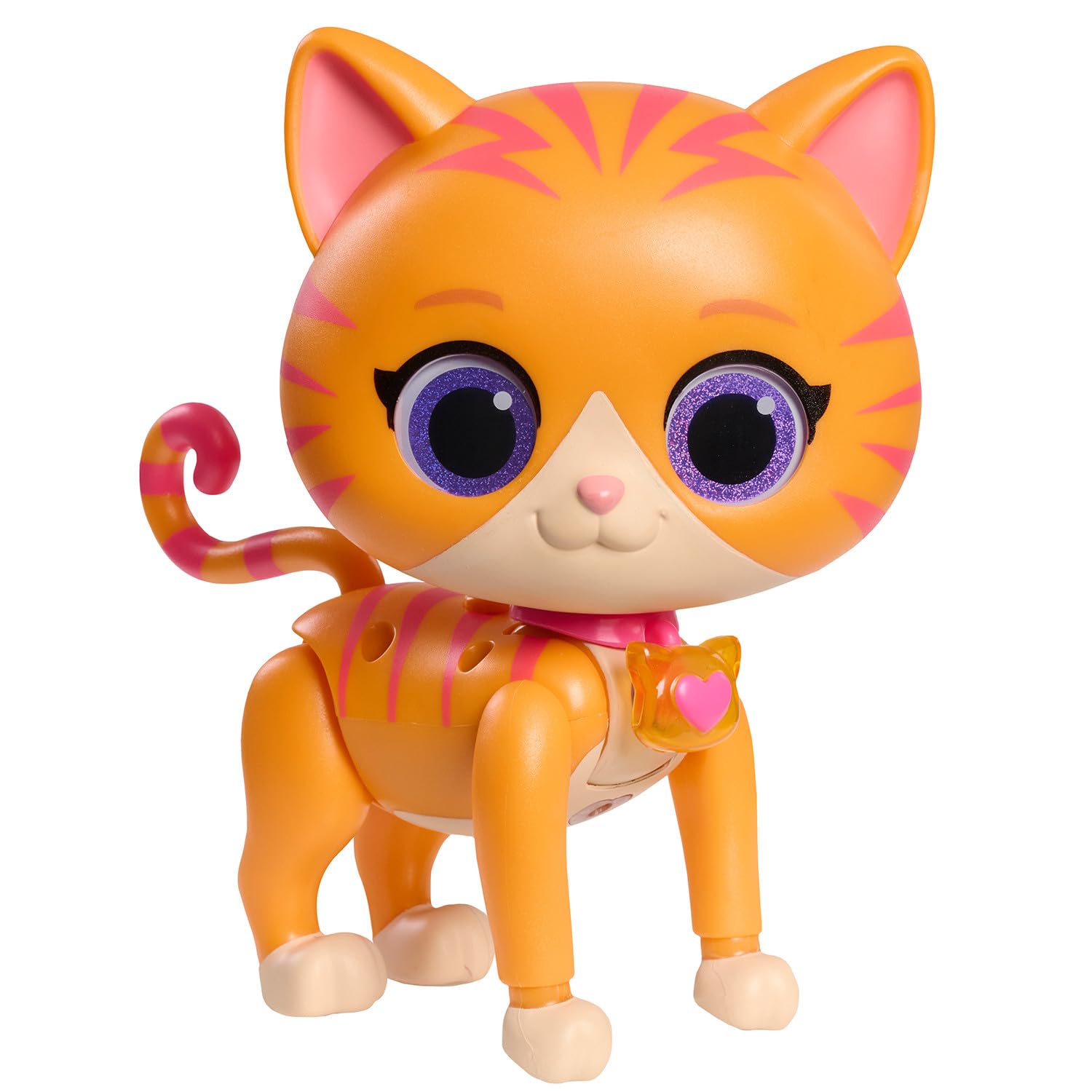 Disney Junior SuperKitties Cat-Tastic Transforming Ginny Lights and Sounds Figure, Kids Toys for Ages 3 Up by Just Play