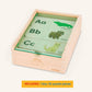 Battat One-Match Alphabet Puzzle, Self-Correcting Wooden ABC Box, Alphabets
