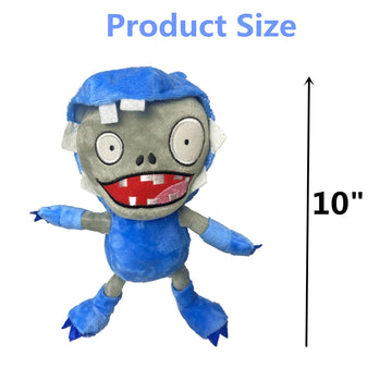 Suyudian 3 PCS PVZ Plant and Zombies Plush Sets Toys Stuffed Soft PVZ Figure Doll Jester, Barrel, Dolphin Rider Zombies, Great Gifts for Boys