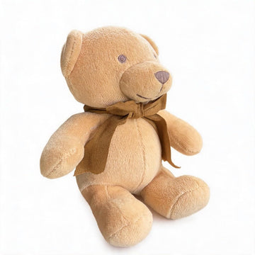 100% Organic Cotton Velour Teddy Bear for Baby Boy & Girl, Toddler Kids | GOTS Certified Eco-Friendly Clothes | Luxury Soft, Breathable & Comfortable