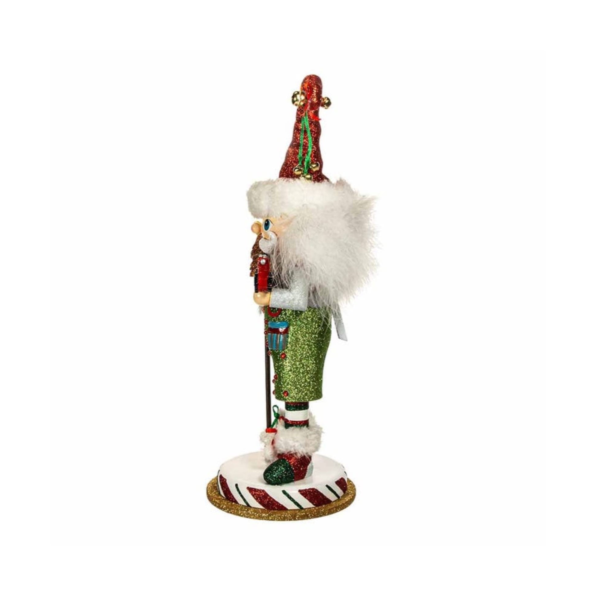 15-Inch Hollywood Elf with Hobby Horse Nutcracker