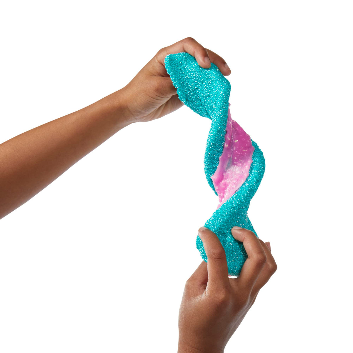 Play-Doh Foam Crystal Core Set, Blueberry Scented Modeling Foam with Hot Pink Crystal Crunch Center, Kids Toys for 3 Year Old Girls & Boys & Up,